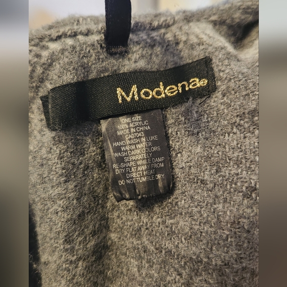 Modena shawl wrap, one size, contrast interior, very warm - Picture 4 of 4